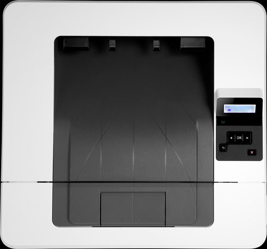 Панель управления принтером HP LaserJet Pro M404dn