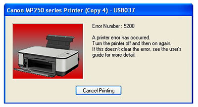 как сбросить ошибку P08 (5200) в картридже принтера Canon