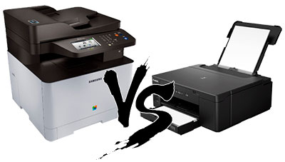 какой принтер лучше выбрать, струйный или лазерный