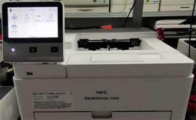 как открыть меню обслуживания принтера Xerox